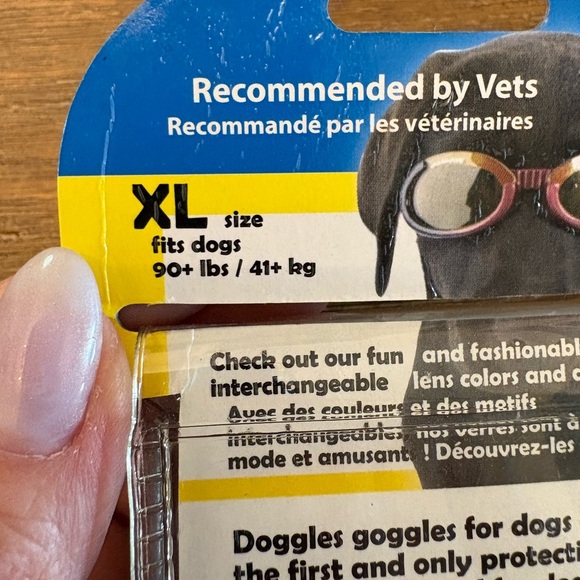 NEW IN PACKAGE Doggles ILS dog goggles size XL - Picture 3 of 5